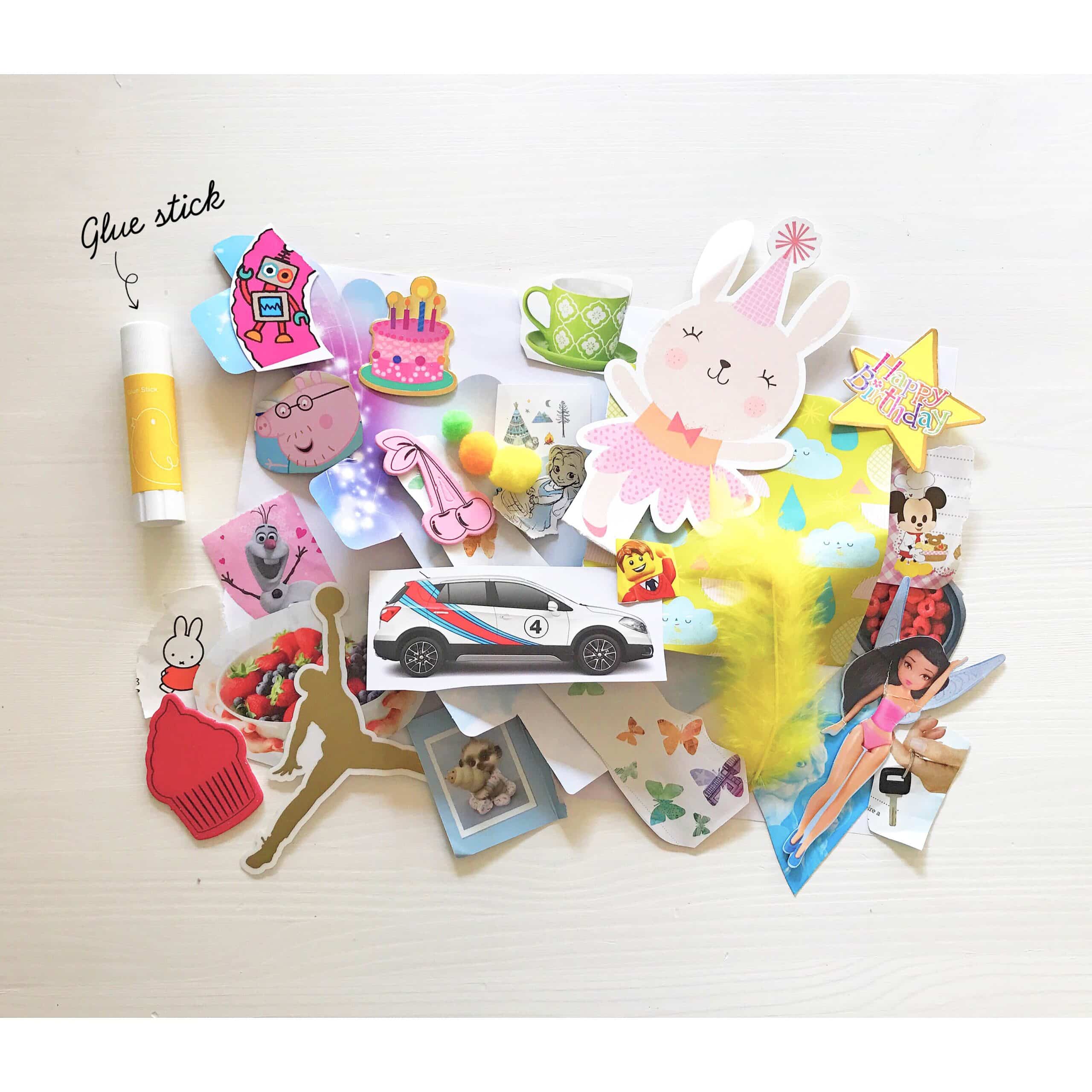 cut and paste glue - Japan with Kids