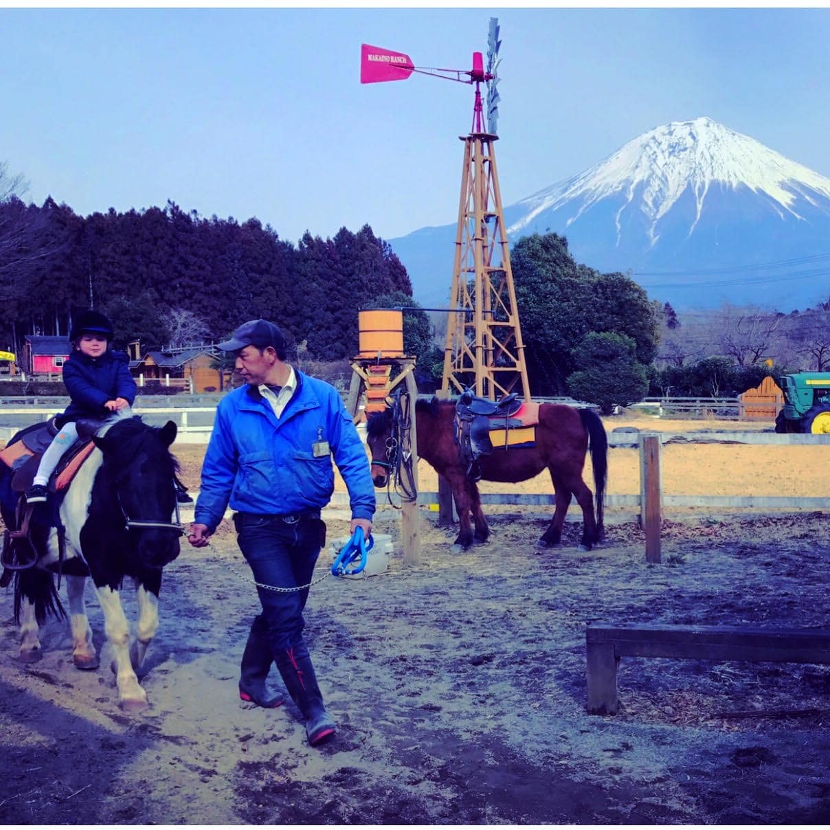 Makaino Farm Mt Fuji views