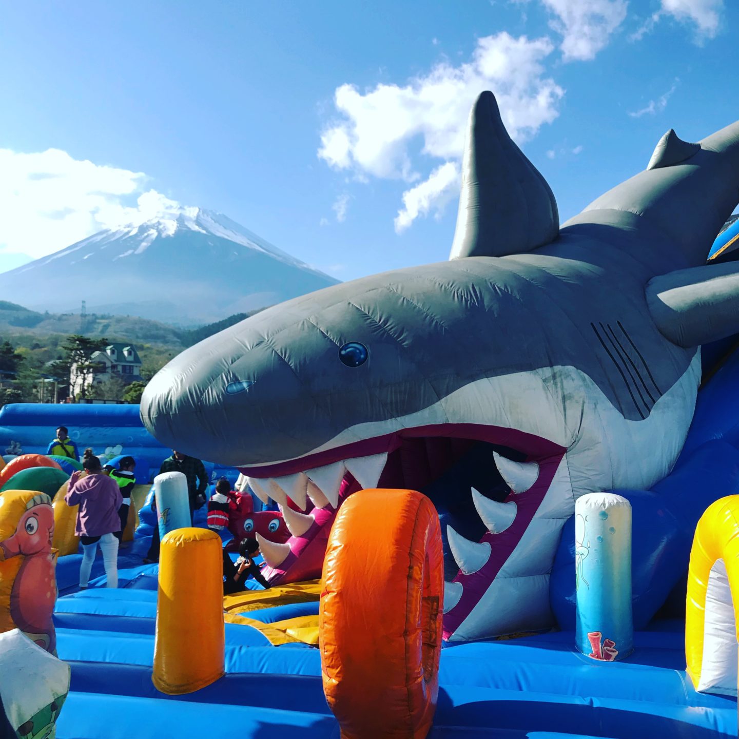 DAY TRIP: SYLVANIAN FAMILIES, BEST FUJI VIEW AND BIGGEST BOUNCY CASTLES EVER