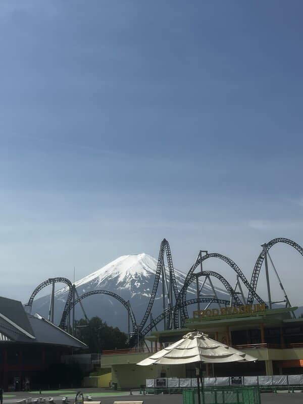 Mt Fuji at FujiQ Highland