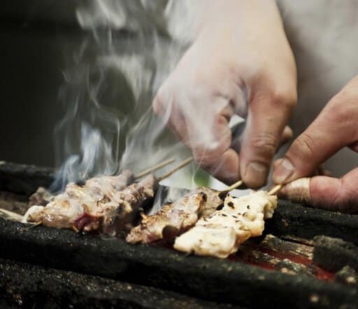 YAKITORI WITHOUT AN ENGLISH MENU